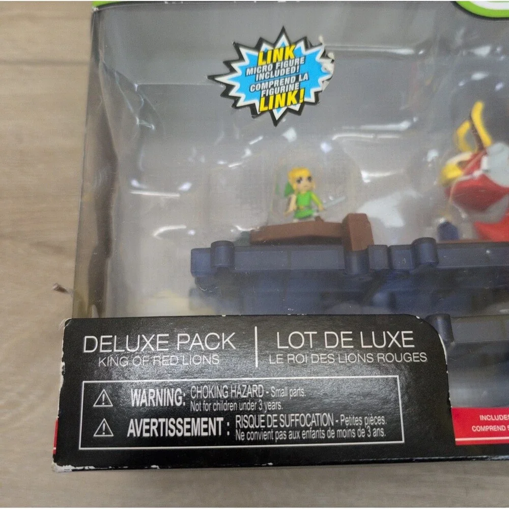 World of Nintendo Micro Land Zelda Windwaker Deluxe Pack King of Red Lions ~ New